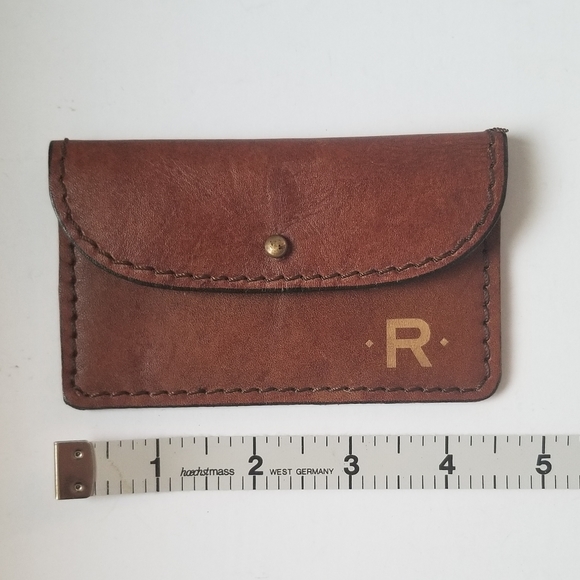 Leather card case R - Picture 2 of 6